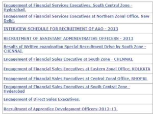 Careers In LIC